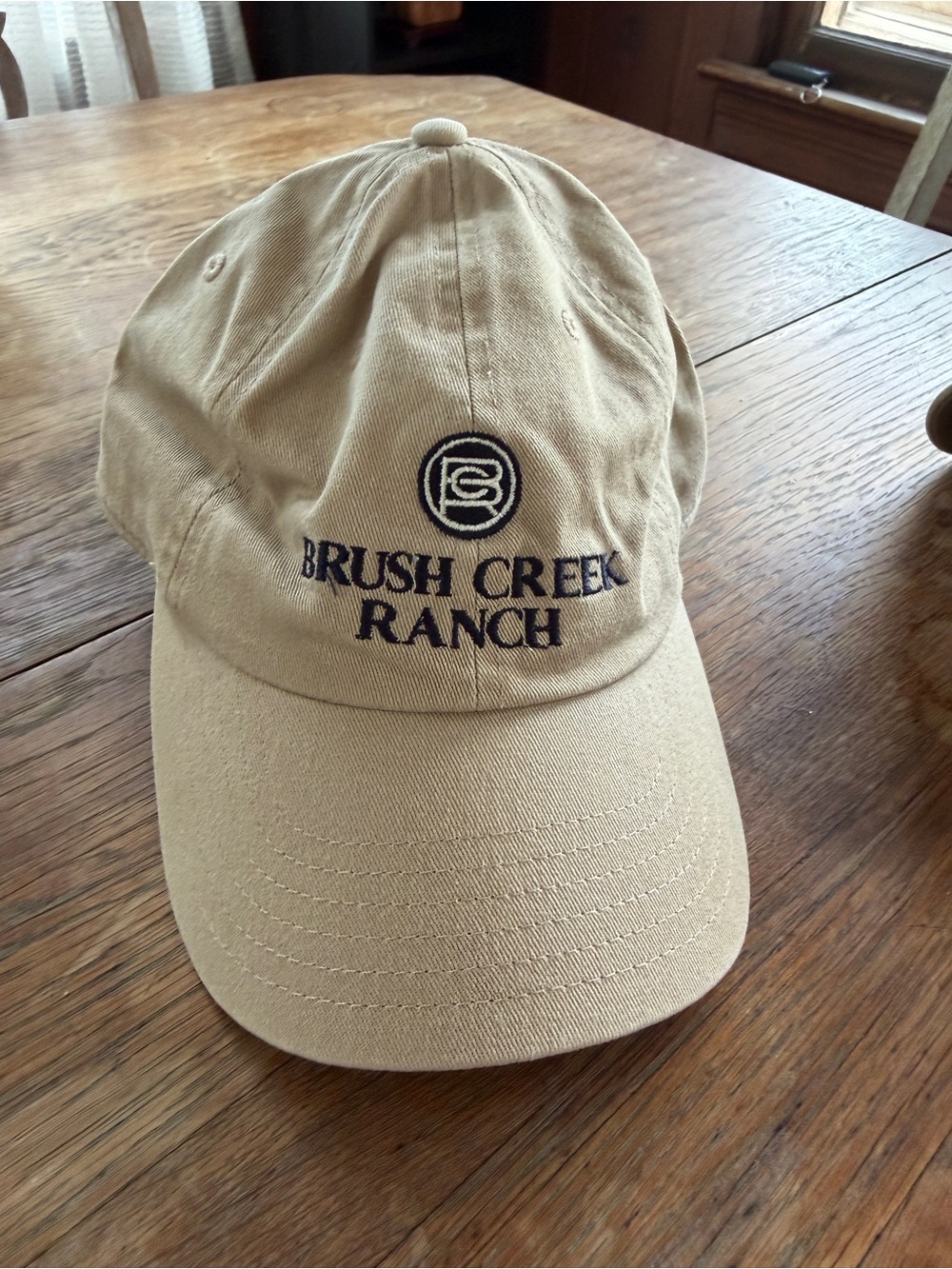 Orvis x Brush Creek Ranch Khaki Baseball Cap